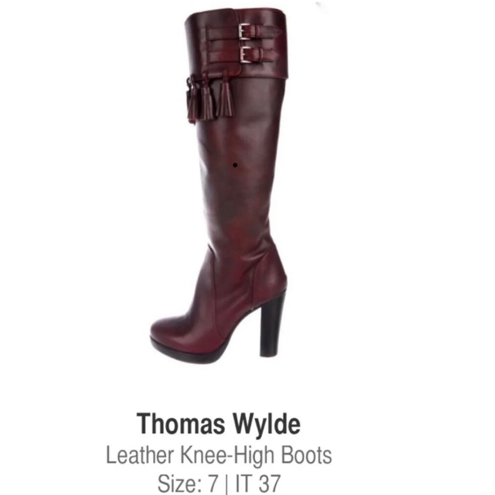 New THOMAS WYLDE KNEE-HIGH BOOTS 37